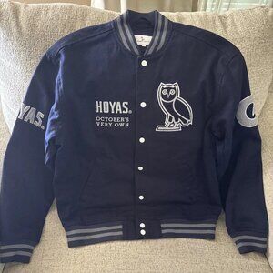OVO Georgetown Hoyas Varsity Jacket Sizes M, L & XL